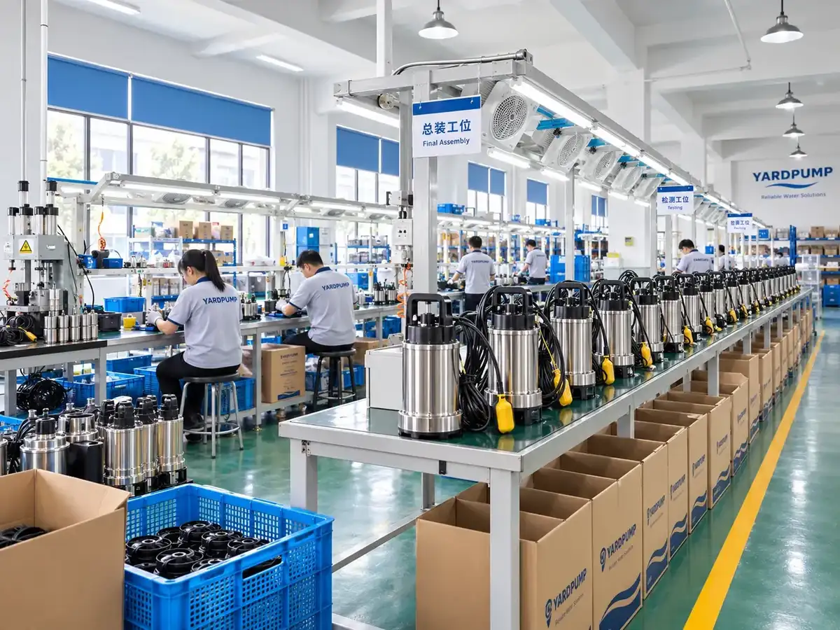 Production line and assembly area